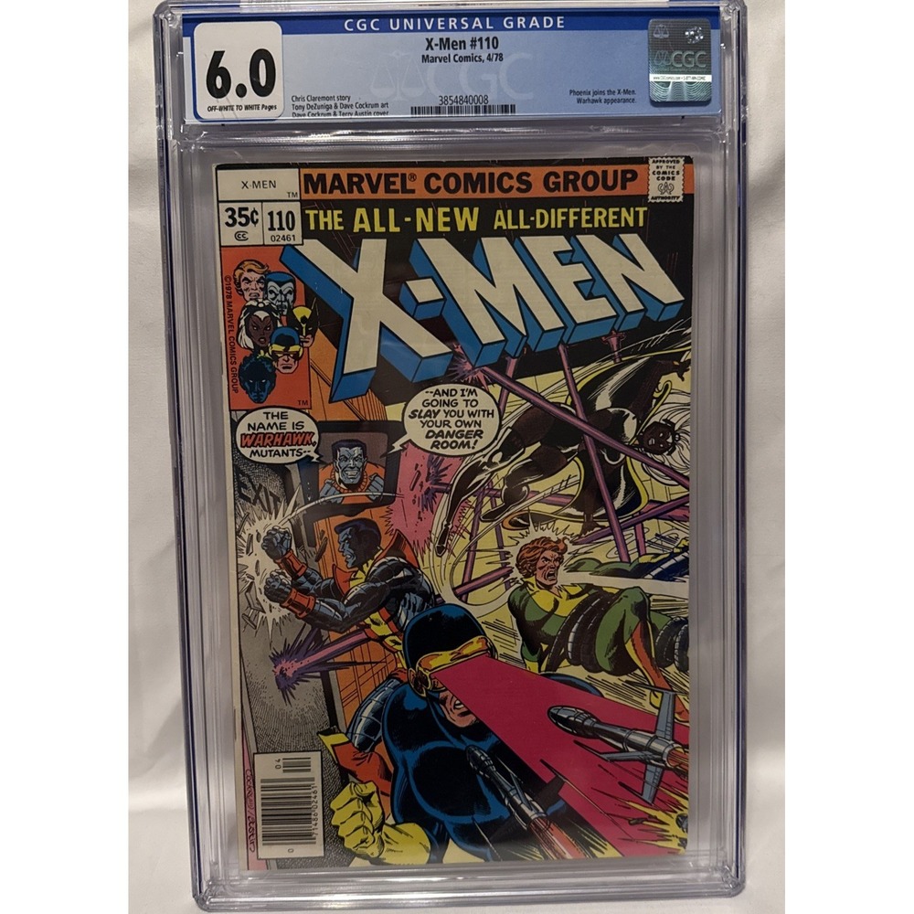X-Men #110 CGC 6.0 Marvel Comics 1978 Phoenix Joins X-Men Bronze Age